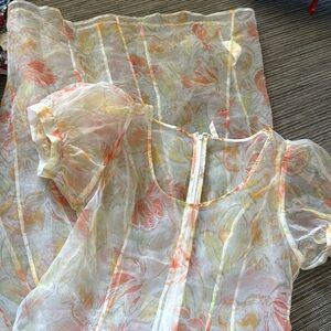 Urban Outfitters Sheer Dress